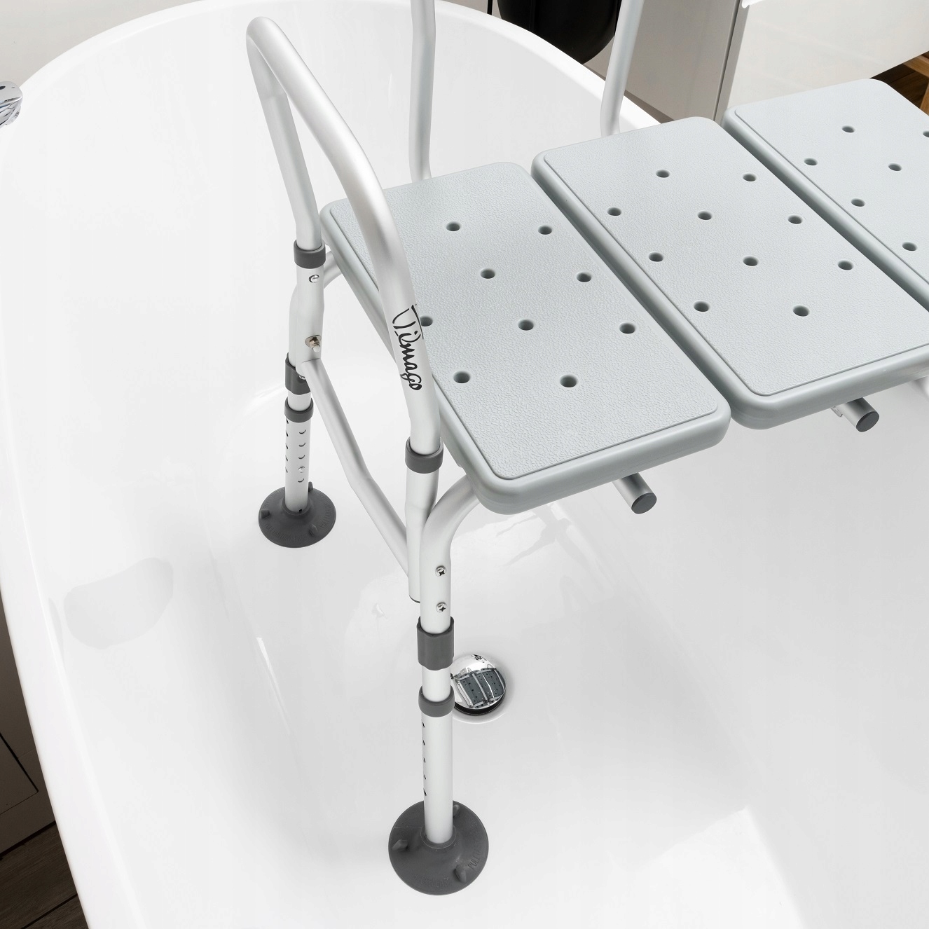 Sprchovací sedačka do vany s opěradlem Bath -Tim